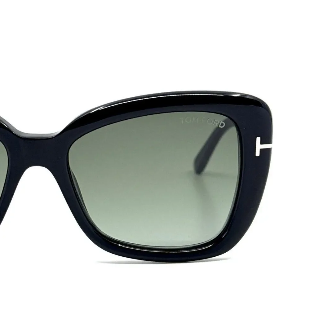 NEW!!! TOM FORD Maeve Sunglasses TF1008 01B Authentic